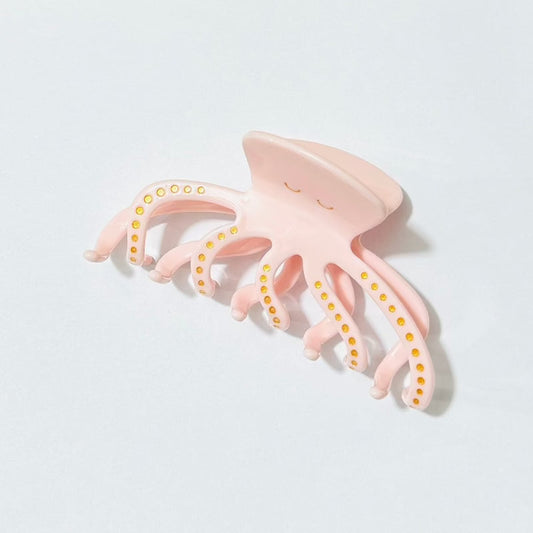 Octopus Hair Claw In Pink