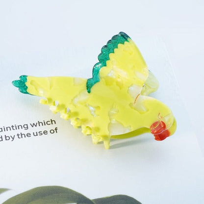Macaw Colorful Hair Claw