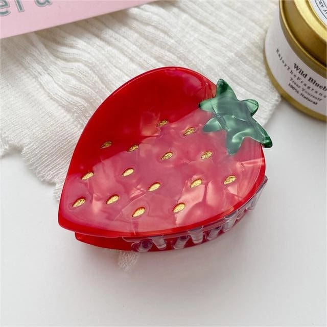 Strawberry Summer Hair Claw