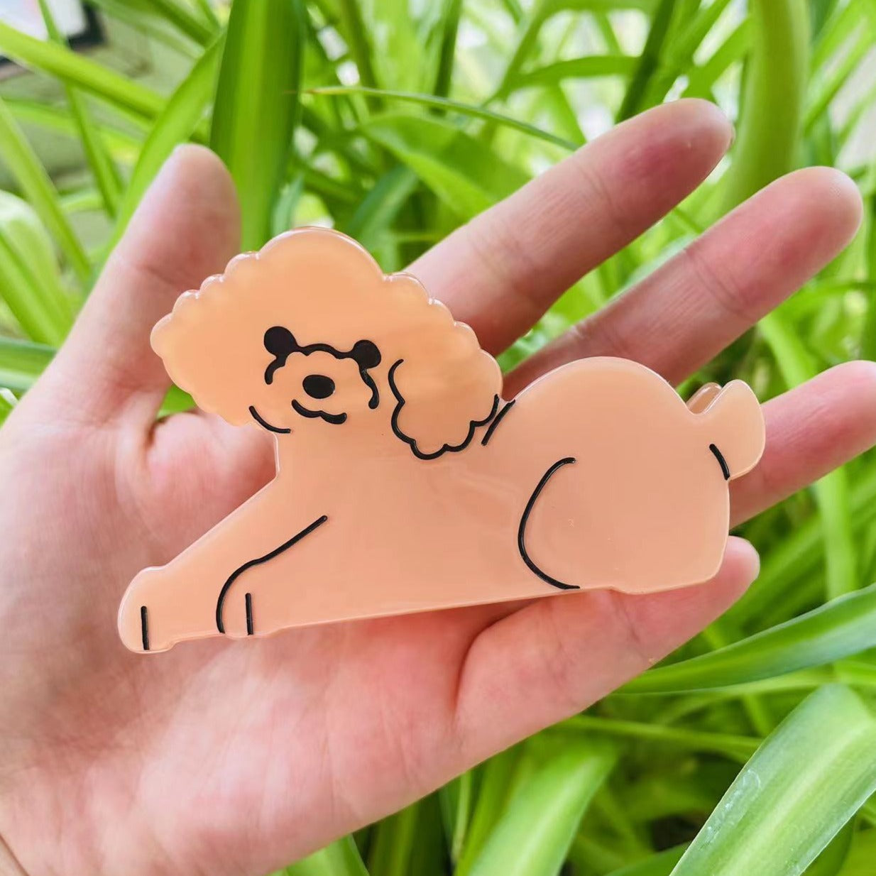 Poodle hair outlet clips