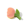 double-color tulips hair claw