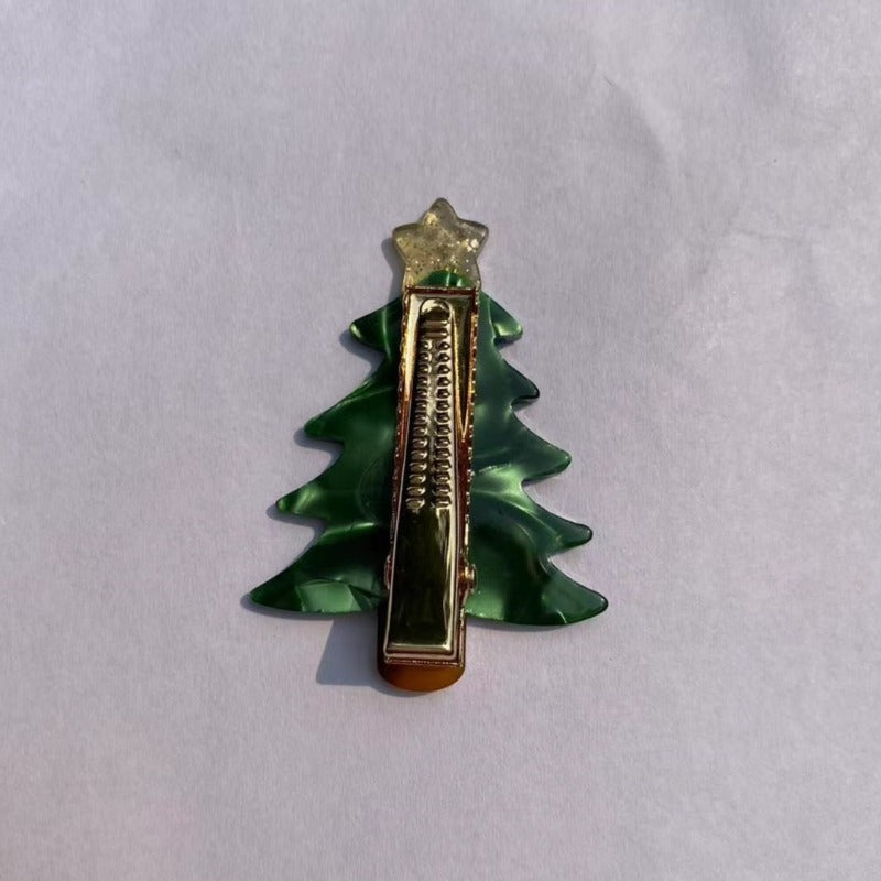 Christmas Tree Hair Clip