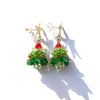 christmas earrings