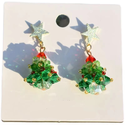 christmas earrings