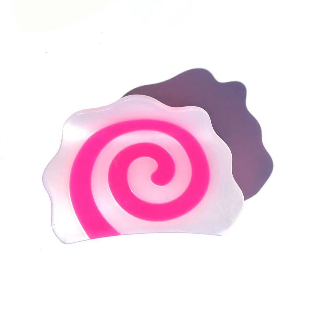 pink fish cake claw