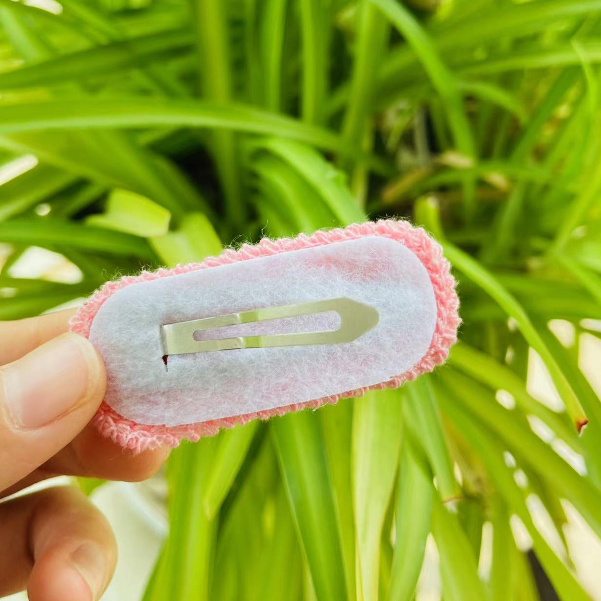 Little Pink Flower Hair Clip