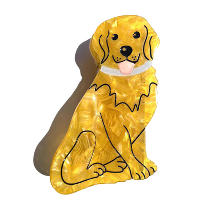 Golden Retriever Dog Hair Claw