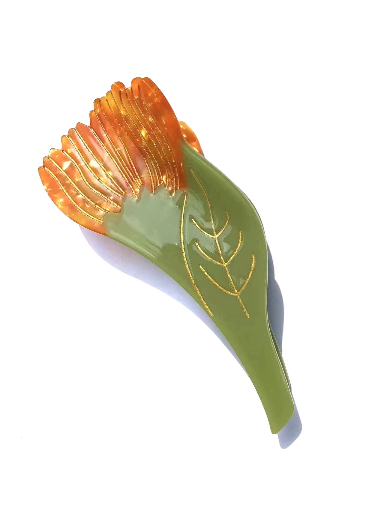 Calendula Flower Hair Claw