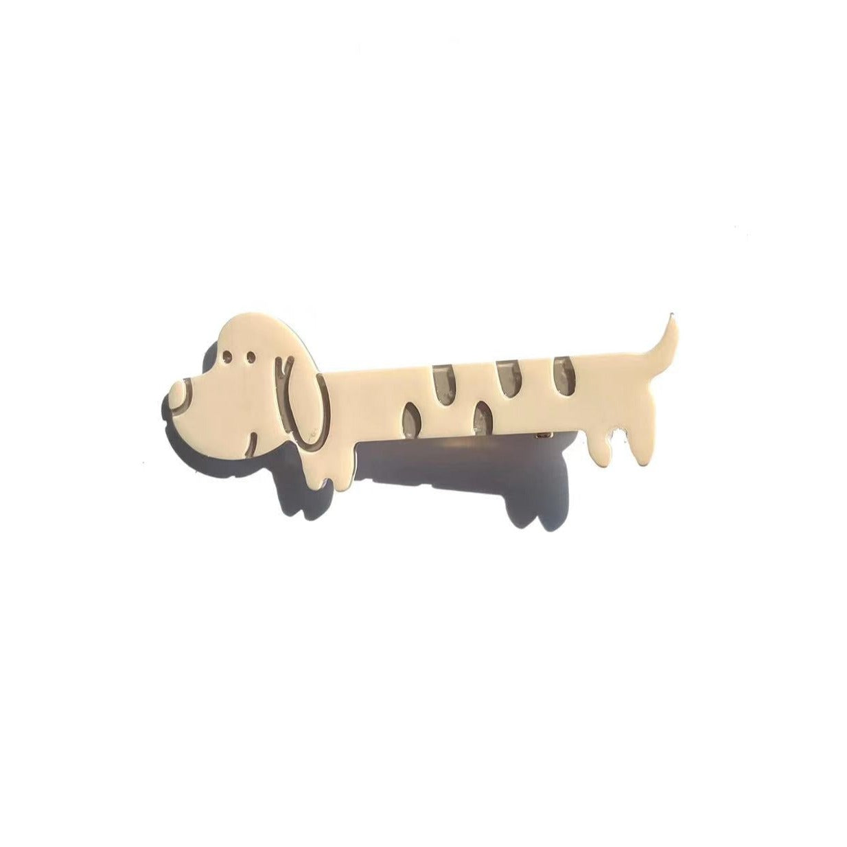 BROWN CURIOUS DOG CLIP