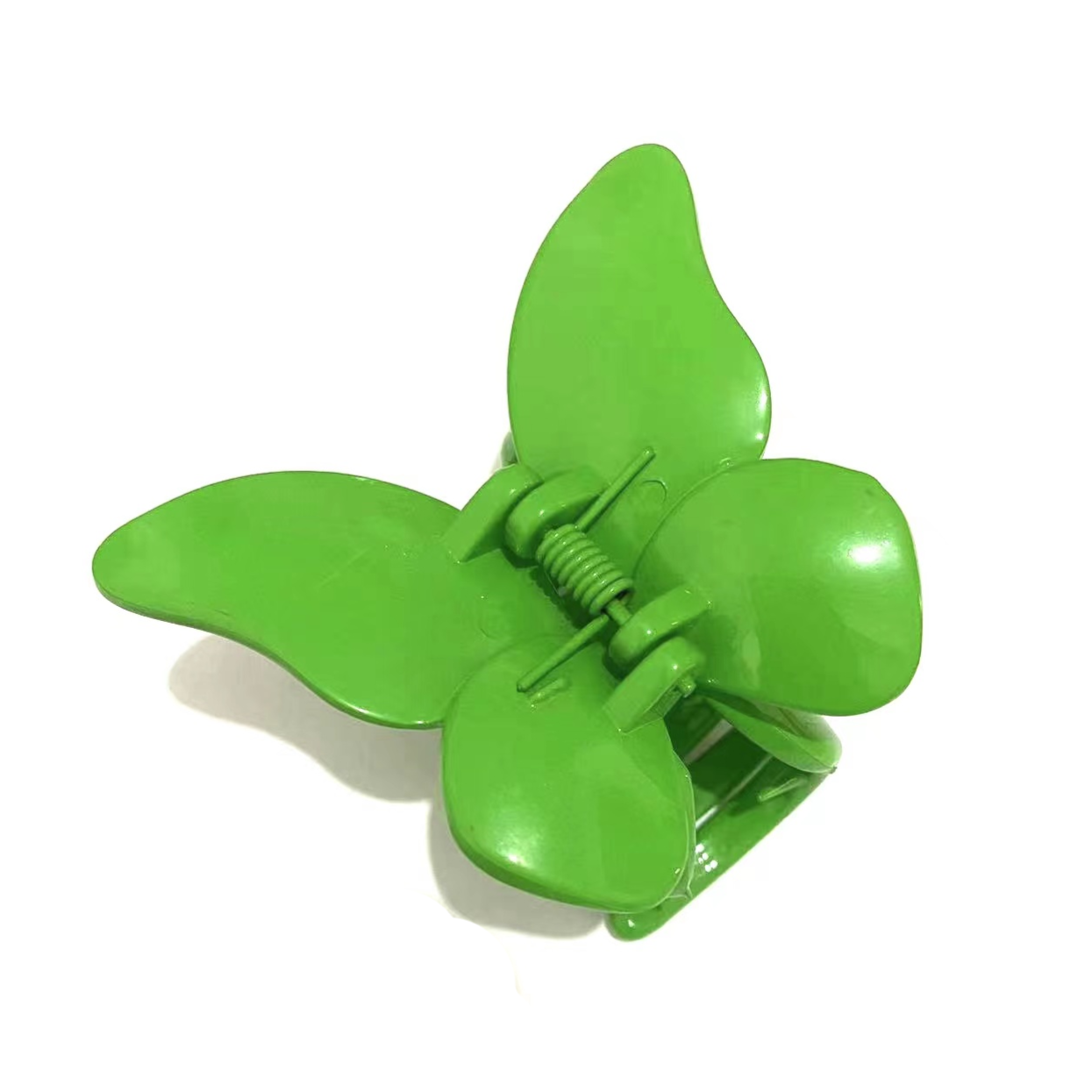 Bufferfly Hair Claw In Green