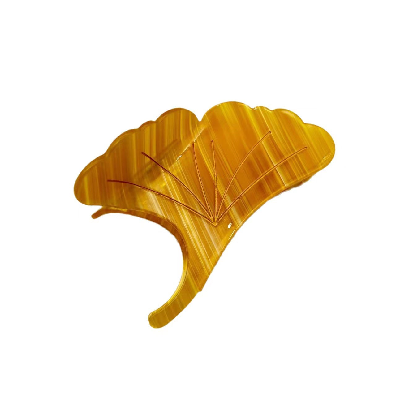 Ginkgo Biloba Leaves Hair Claw